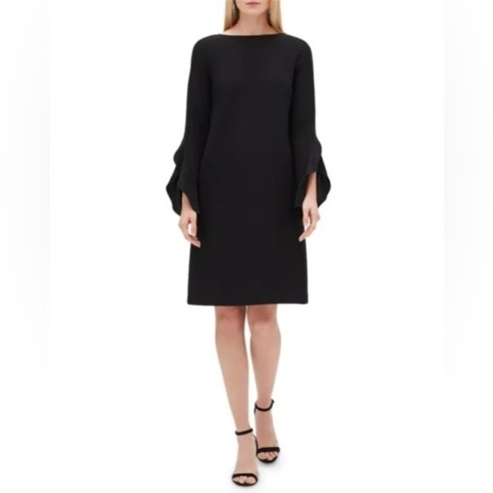 Lafayette 148 Emory Finesse Crepe Dress size medium